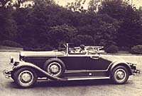"Пирс-Эрроу" с кузовом "родстер" 1929 года