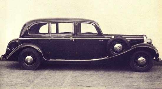 Ну чем я не "Цеппелин" - пульман-лимузин SW38 (1939 г.)