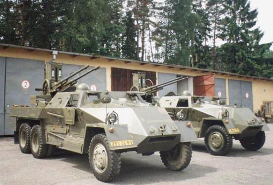 ЗСУ-30-2 образца 1953/1959 гг. Машина состояла на вооружении армий Чехословакии, Югославии и Ливии.