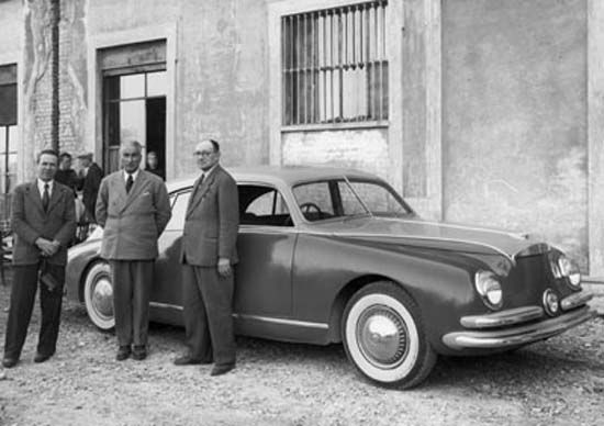 "Монтероза" с кузовом "седан" от Zagato и ее создатели