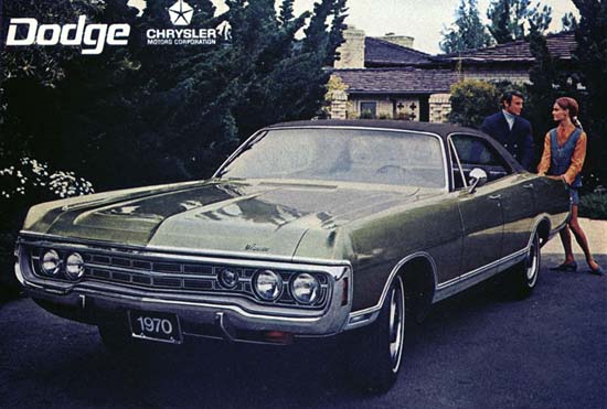 в 1970 году огромный Dodge Monaco был одним из самых просторных легковых автомобилей Америки