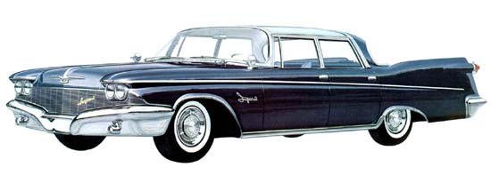 умопомрачительный дизайн моделей Imperial 1960 года был наилучшим среди всех американских машин той эпохи