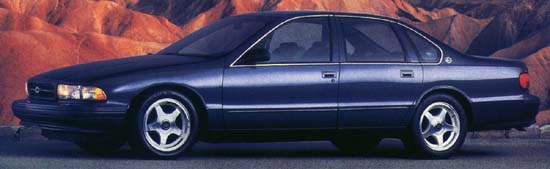 великолепный Chevrolet Impala SS 1995 года: 264-сильный V8 и литые диски в стандартной комплектации
