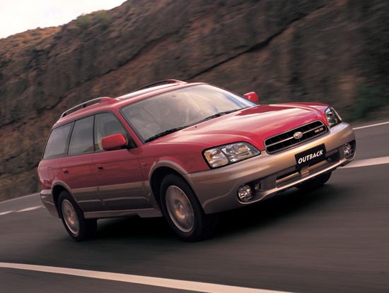 Subaru Legacy Outback 2002 г.